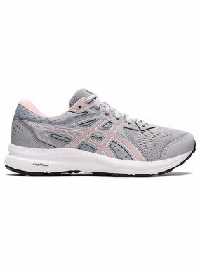 Asics Pink Grey Gel Trainors
